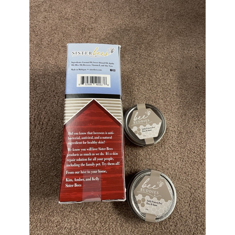 Bee Buddies - Safely‎ Protects Pets' Paws & Snout 2 oz New - Picture 2 of 4